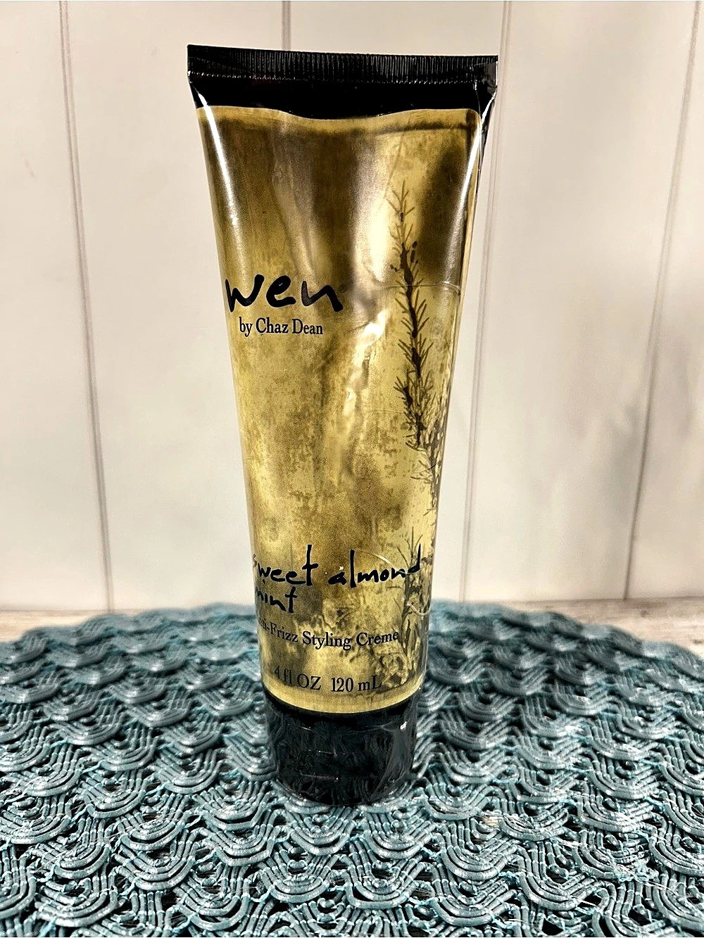 Wen by Chaz Dean Sweet Almond Mint Styling Creme 4 fl oz NWT
